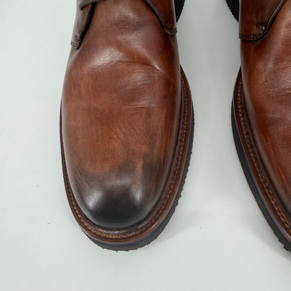 Johnston & Murphy Jensen Chukka Boots Leather Mens 8.5 Heritage Classic Preppy